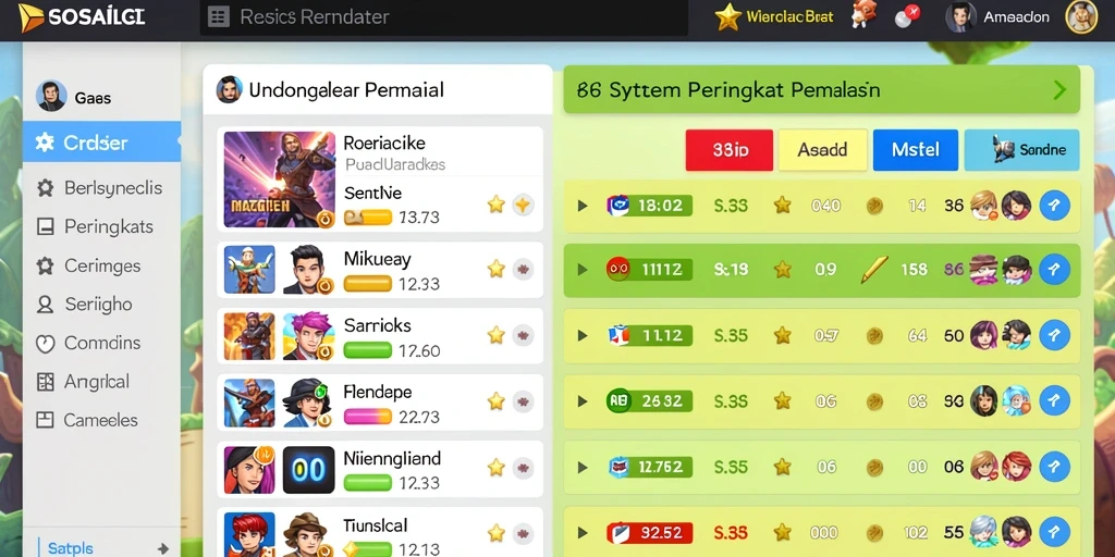 Tampilan antarmuka yang user-friendly dan menarik.