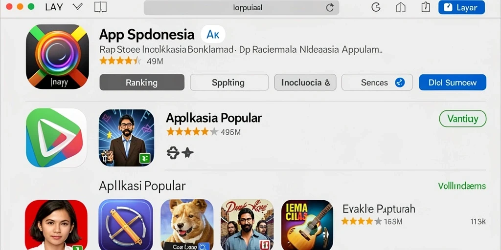 Tampilan antarmuka yang user-friendly dan menarik.