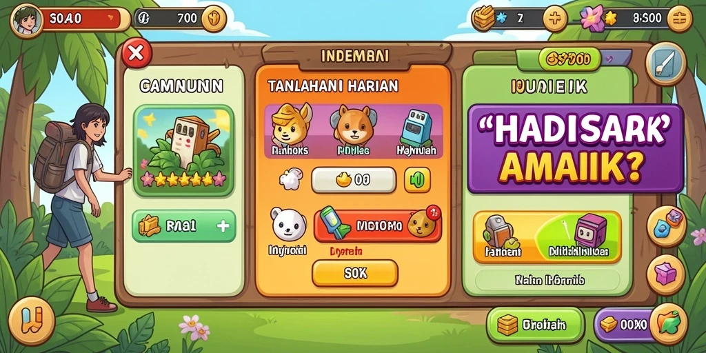 Tampilan antarmuka pengguna AGENHOKI yang modern.