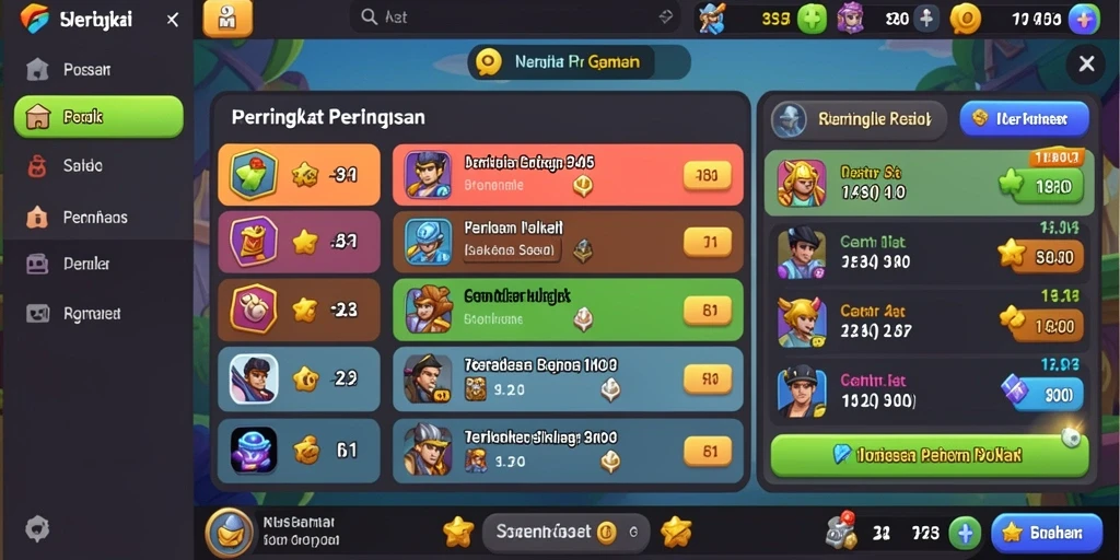 Tampilan antarmuka utama AT866 yang menarik dan ramah pengguna.