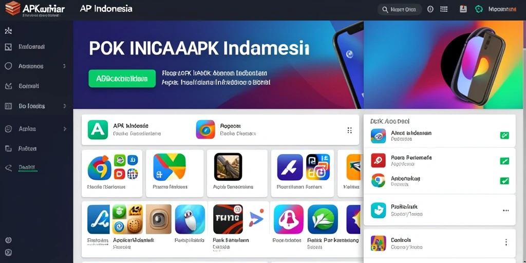 Tampilan antarmuka yang menarik dan mudah dinavigasi.