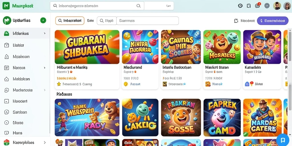 Tampilan antarmuka pengguna yang menarik dan intuitif.