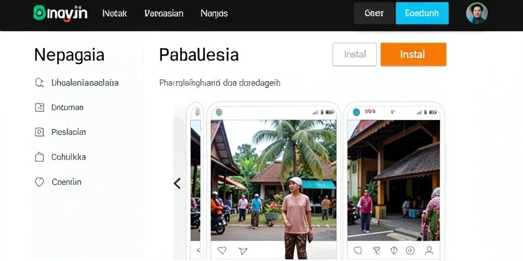 Tampilan awal yang menarik dan mudah dipahami.