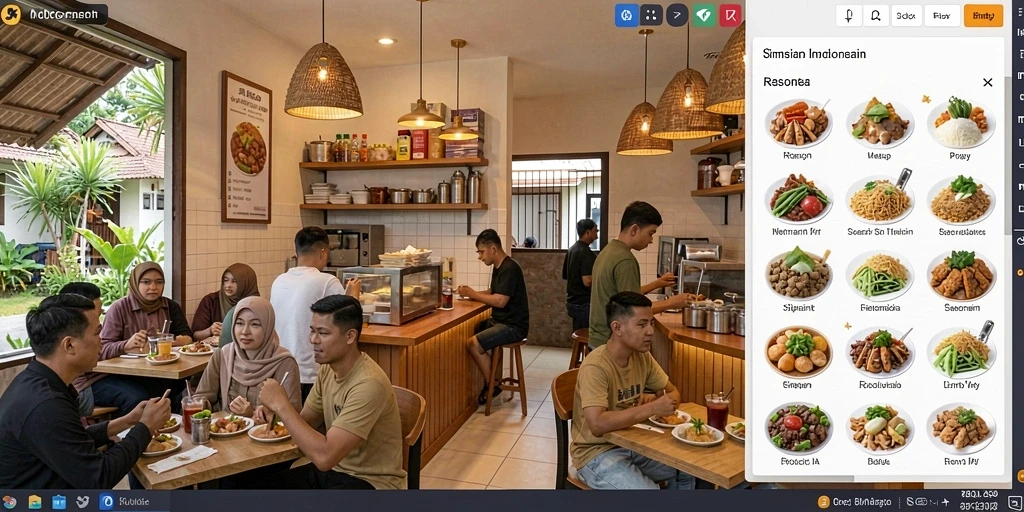 Tampilan antarmuka utama FURLA77 yang menarik.