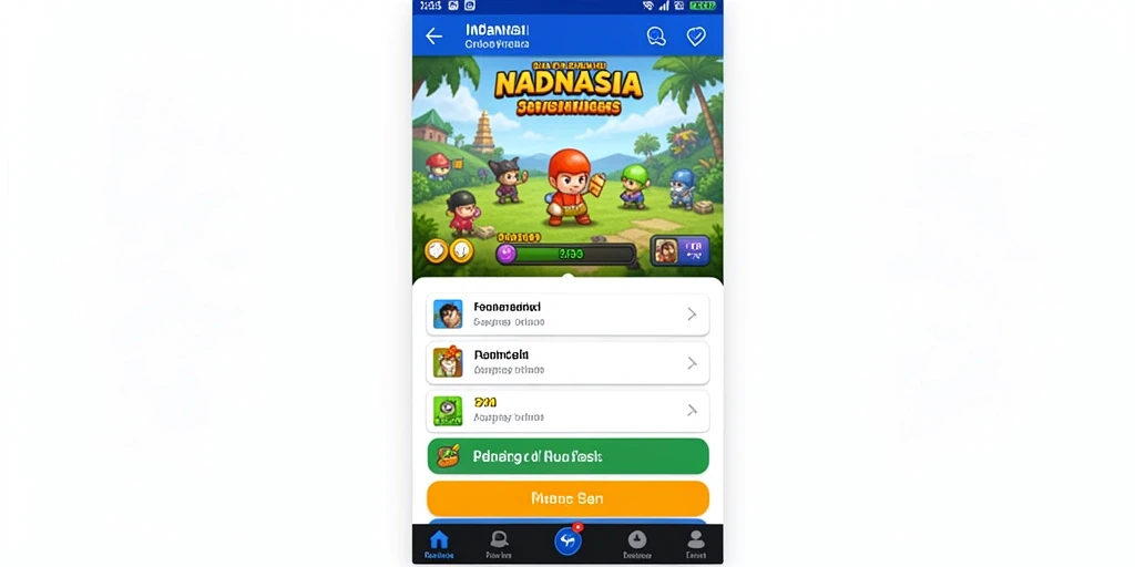 Screenshot dari level dengan grafis menakjubkan.