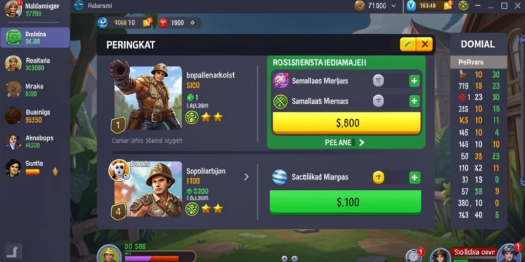 Tampilan antarmuka yang modern dan mudah dipahami.