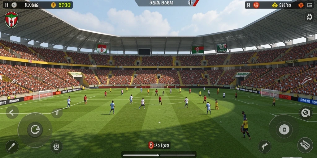 Tampilan awal game yang menarik dan user-friendly.