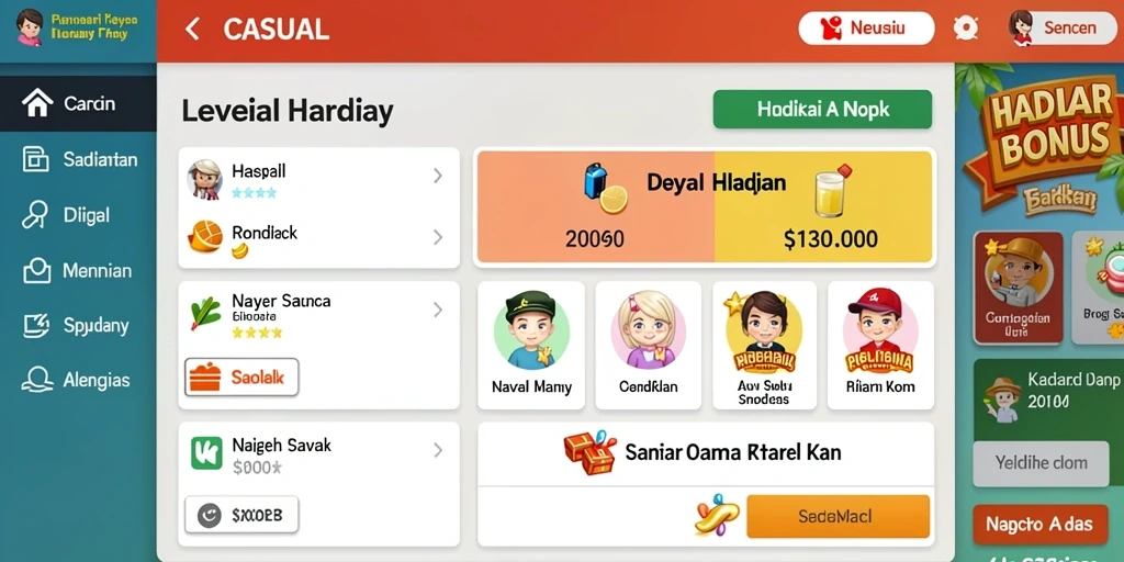Tangkapan layar menampilkan antarmuka utama aplikasi.