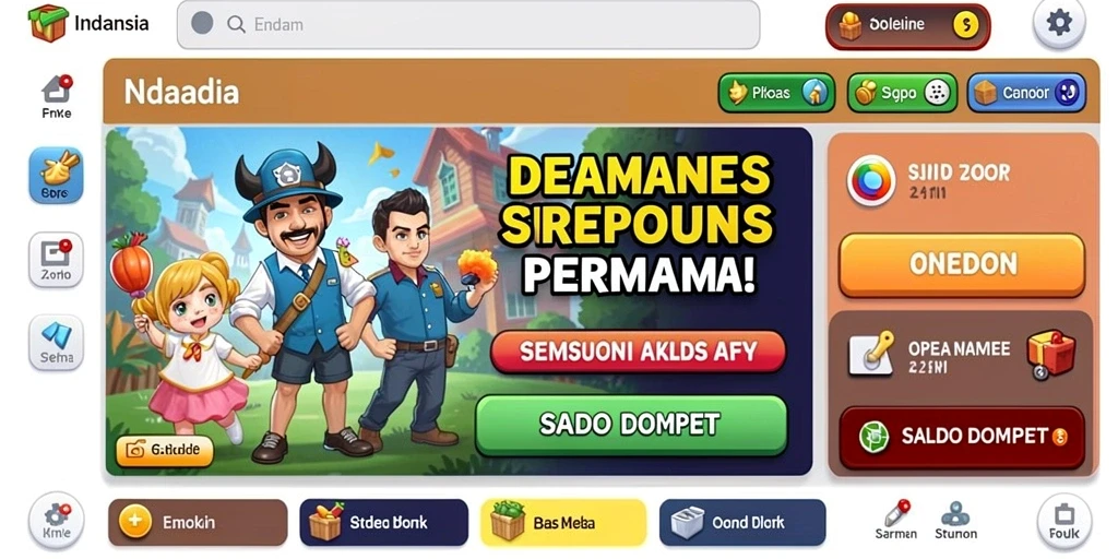 Gambar menunjukkan tampilan antarmuka utama JUALTOTO.