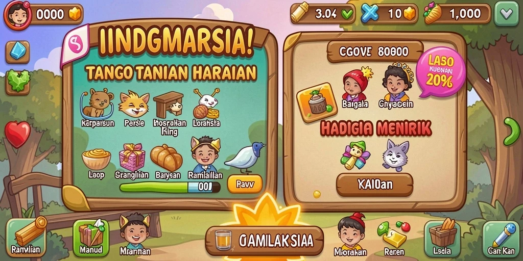 Tampilan antarmuka pengguna yang intuitif.