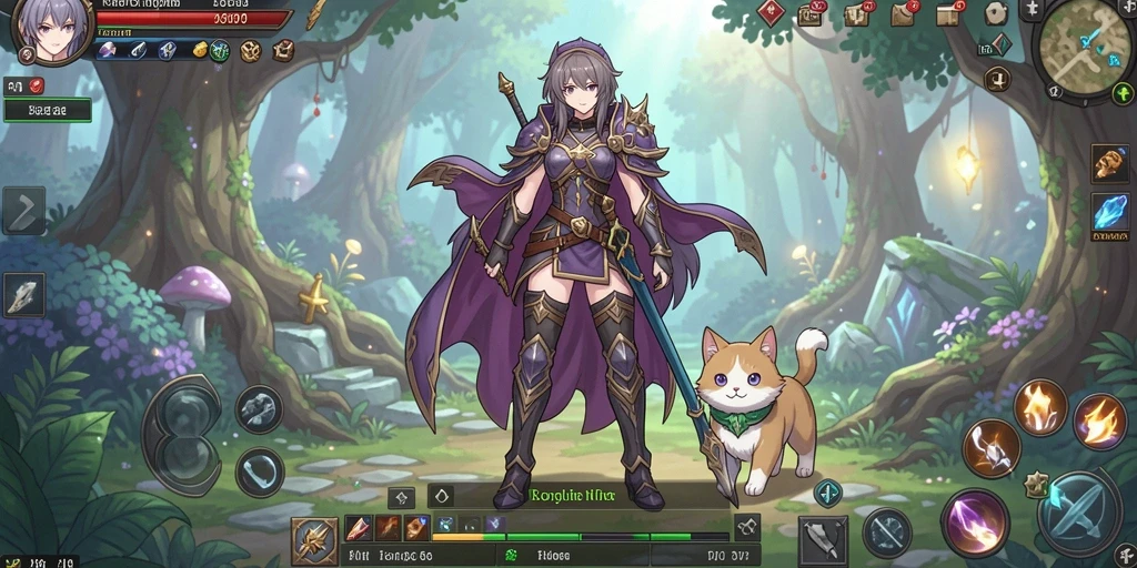 Screenshot menampilkan level yang penuh warna dan tantangan.