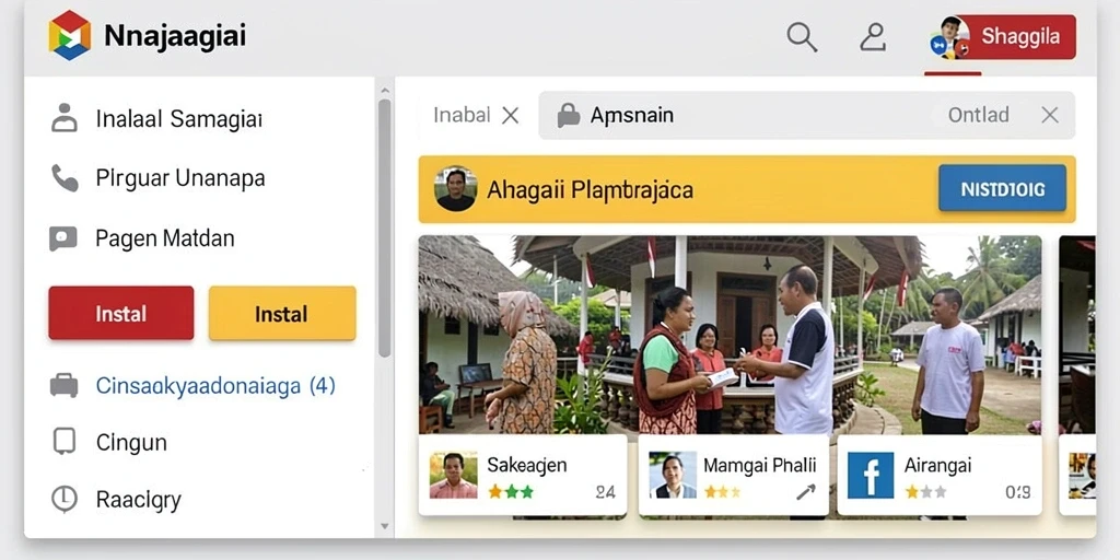 Tampilan antarmuka LUXURY333 yang menarik dan user-friendly.
