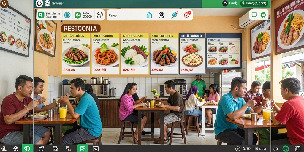 Tampilan antarmuka yang intuitif dan mudah digunakan.