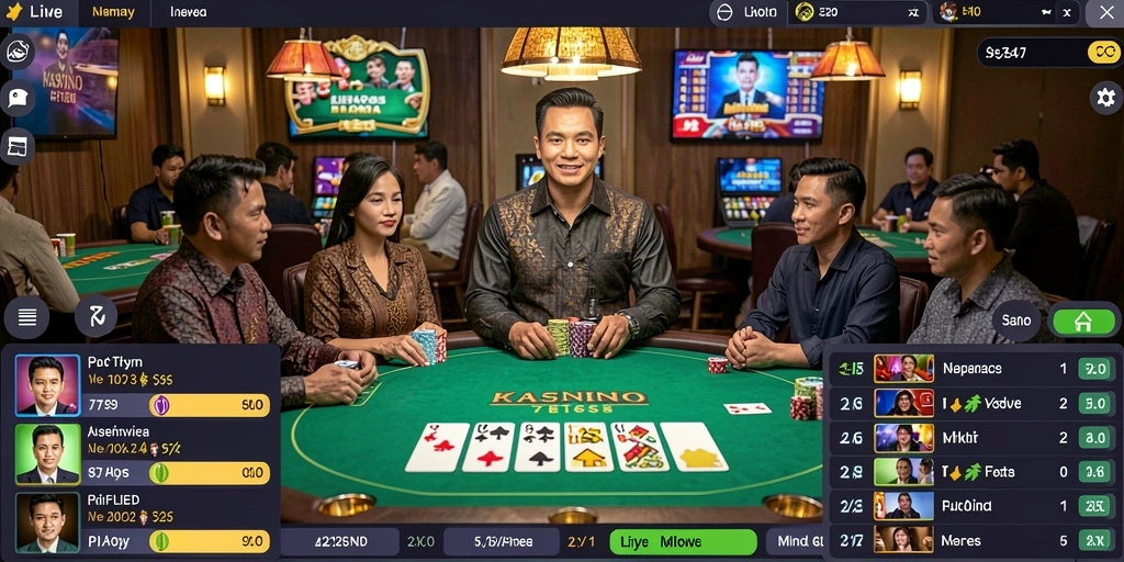 Tangkapan layar dari level petualangan yang menantang.