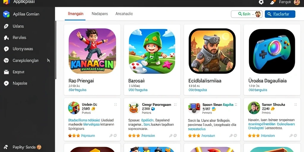 Tampilan antarmuka yang menarik dan mudah digunakan.