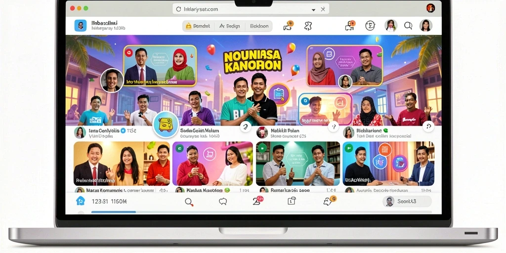 Tampilan antarmuka yang menarik dan user-friendly.