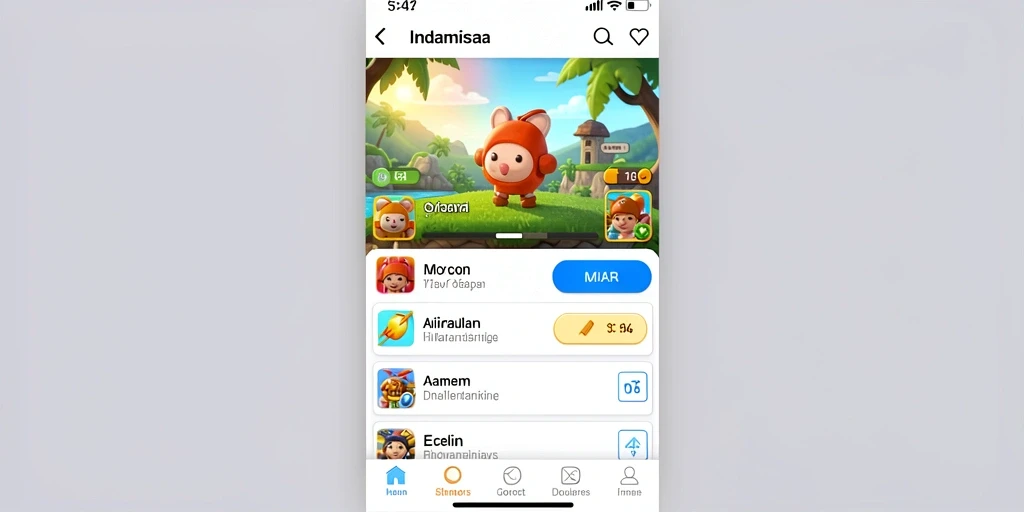 Tampilan antarmuka yang menarik dan intuitif.