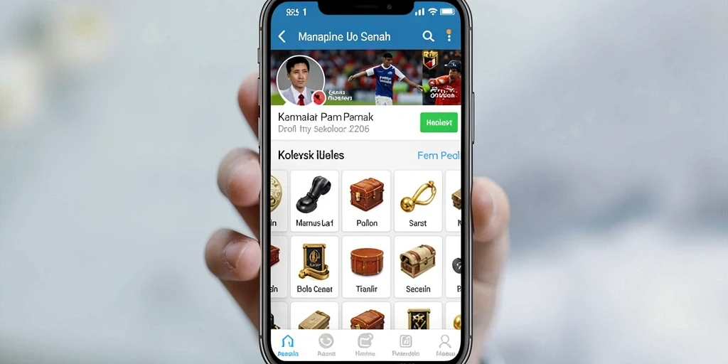 Tampilan antarmuka pengguna yang menarik.