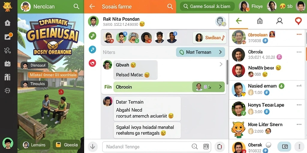 Tampilan antarmuka yang sederhana dan menarik.