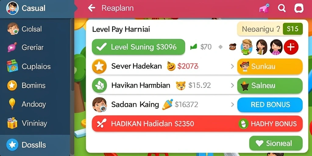 Tampilan antarmuka yang menarik dan ramah pengguna.